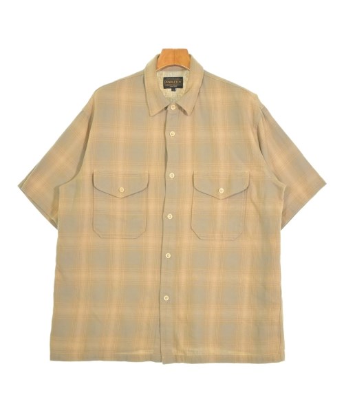PENDLETON ペンドルトンカジュアルシャツ メンズ L グレーxベージュ(チェック)【中古】【古着】｜RAGTAG（ブランド古着のラグタグ）