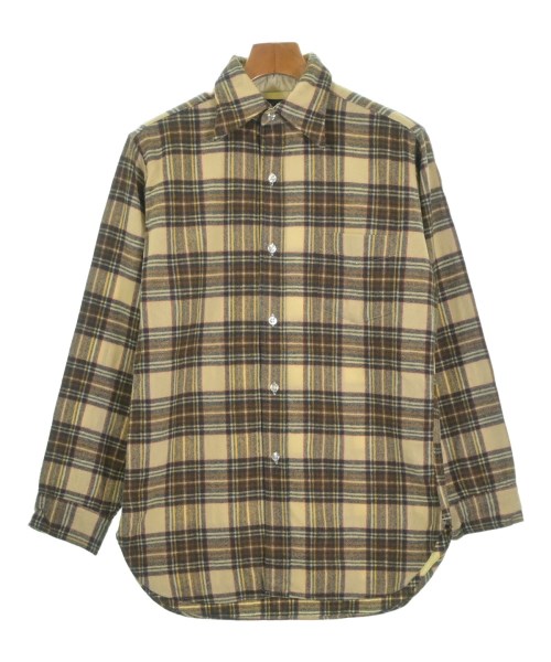 PENDLETON ペンドルトン カジュアルシャツ メンズ M ベージュx茶x黒等(チェック) 【中古】【古着】