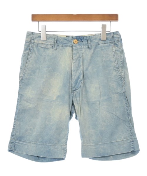 RRL ダブルアールエル ショートパンツ メンズ 28(S位) 水色系(総柄) 【中古】【古着】