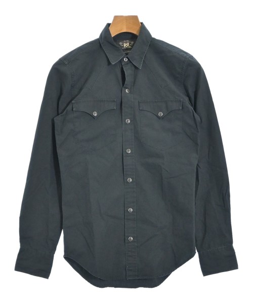 RRL ダブルアールエルカジュアルシャツ メンズ XS 黒【中古】【古着】