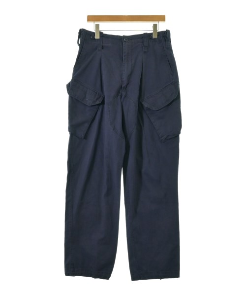 MILITARY ミリタリー カーゴパンツ メンズ 85(L位) 紺 【中古】【古着】