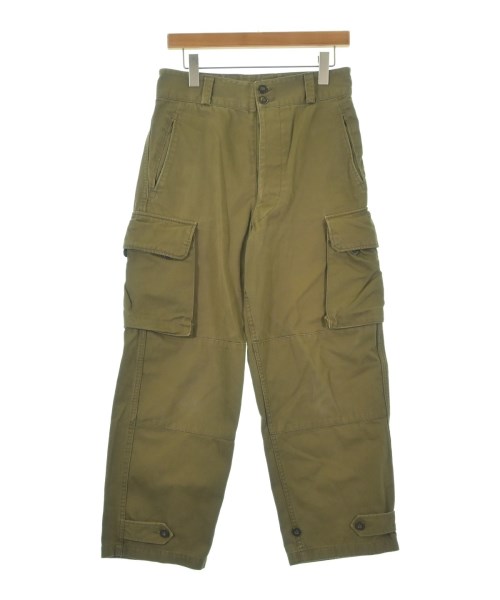 MILITARY ミリタリー カーゴパンツ メンズ -(S位) カーキ 【中古】【古着】