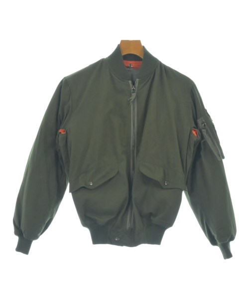 MILITARY ミリタリーミリタリーブルゾン メンズ -(XL位) カーキ【中古】【古着】
