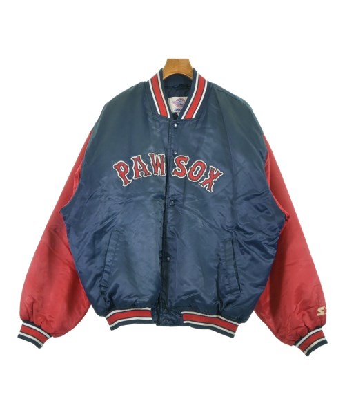 STARTER スタータースタジャン メンズ 2XL 紺x赤【中古】【古着】｜RAGTAG（ブランド古着のラグタグ）