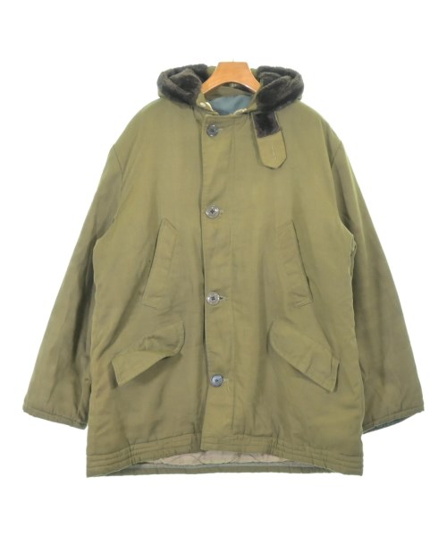 MILITARY ミリタリー上衣（余分の物） メンズ -(M位) カーキ【中古】【古着】