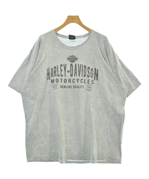 HARLEY DAVIDSON ハーレーダビッドソン Tシャツ・カットソー メンズ 3XL(XXXXL位) グレー 【中古】【古着】