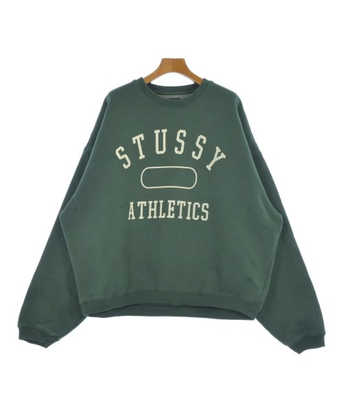 STUSSY ステューシー スウェット メンズ XL 緑 【中古】【古着】