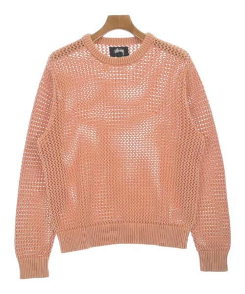 STUSSY ステューシー ニット・セーター メンズ S オレンジ 【中古】【古着】