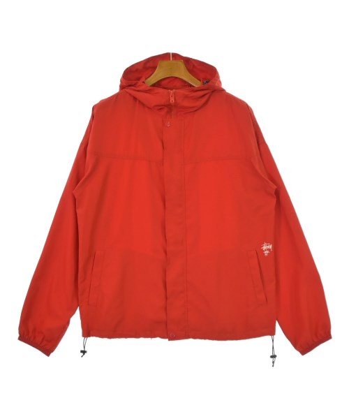 STUSSY ステューシー マウンテンパーカー メンズ M 赤 【中古】【古着】