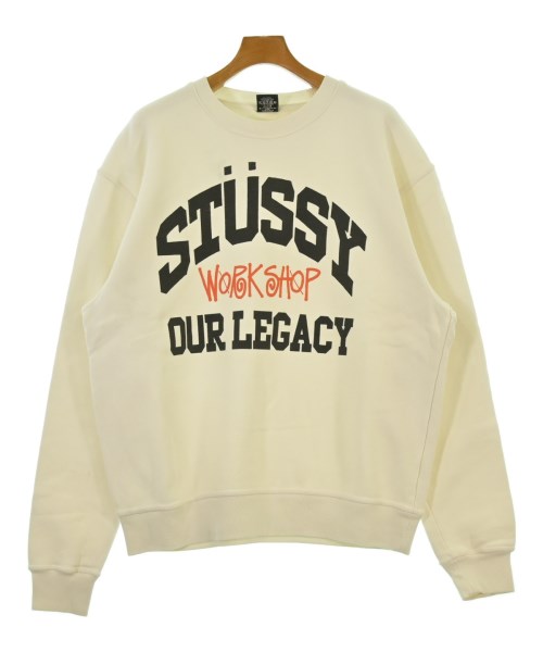 STUSSY ステューシースウェット メンズ L 白【中古】【古着】