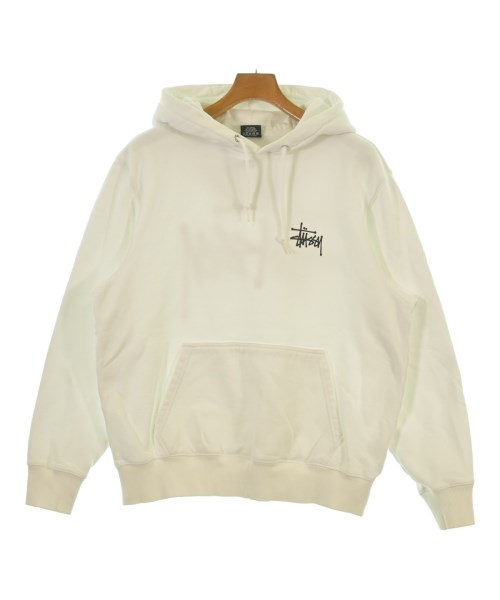 STUSSY ステューシー パーカー メンズ S 白 【中古】【古着】