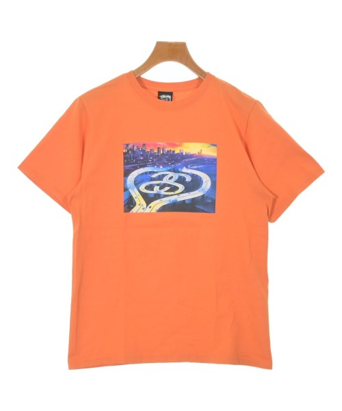 STUSSY ステューシー Tシャツ・カットソー メンズ S オレンジ 【中古】【古着】