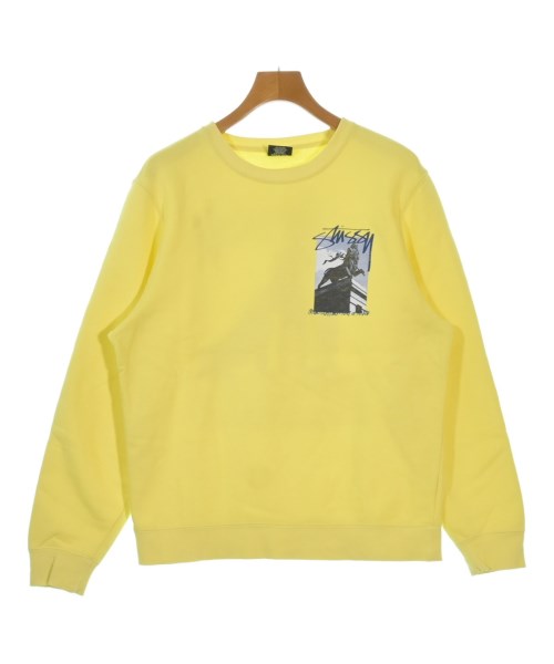 STUSSY ステューシー スウェット メンズ S 黄 【中古】【古着】