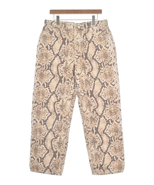 STUSSY ステューシー パンツ（その他） メンズ 32(L位) ベージュx茶(パイソン) 【中古】【古着】