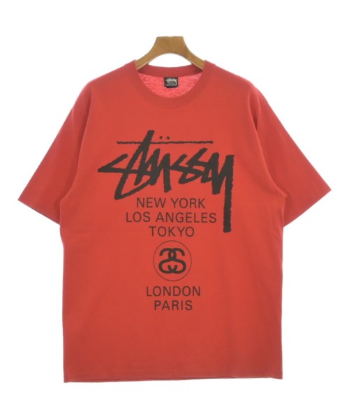 STUSSY ステューシープルオーバー・カットソー メンズ L 赤【中古】【古着】