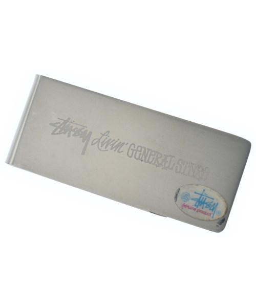 STUSSY ステューシー小物類（余分の物） メンズ - しろがね色【中古】【古着】