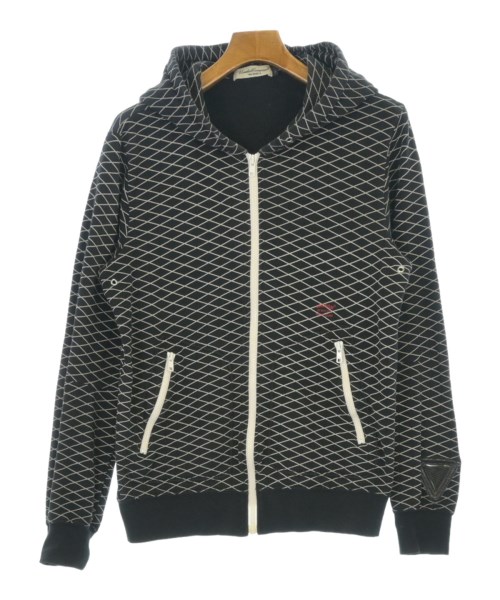 UNDERCOVERISM アンダーカバイズムパーカー メンズ 2(M位) 黒x白(総柄)【中古】【古着】