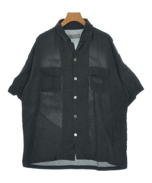 UNDER COVER アンダーカバーカジュアルシャツ メンズ 4(XL位) 黒【中古】【古着】 カジュアルシャツ-メンズファッション-トップス