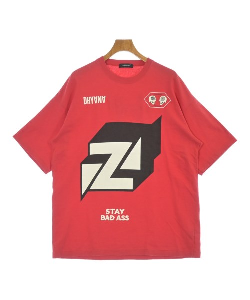 UNDER COVER アンダー押しかぶせるティーシャツ・カットソー メンズ 2(M位) 赤【中古】【古着】 メンズファッション-トップス