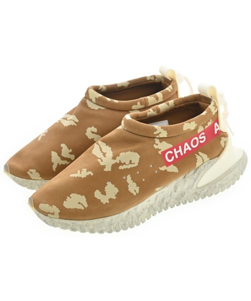 UNDER COVER アンダーカバー スニーカー メンズ 27.5cm キャメルxベージュ(総柄) 【中古】【古着】