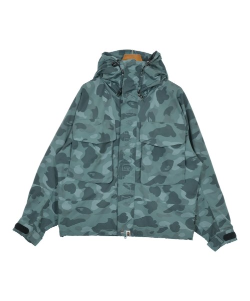 極美品✨アベイシングエイプ マウンテンパーカー カモフラ マルチカラー XL A BATHING APE（アベイシングエイプ） CAMO マウンテンパーカー