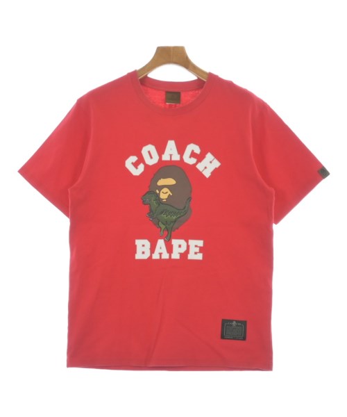 A BATHING APE アベイシングエイププルオーバー・カットソー メンズ M 赤【中古】【古着】