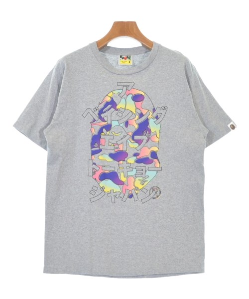 A BATHING APE アベイシングエイプ Tシャツ・カットソー メンズ M グレー 【中古】【古着】