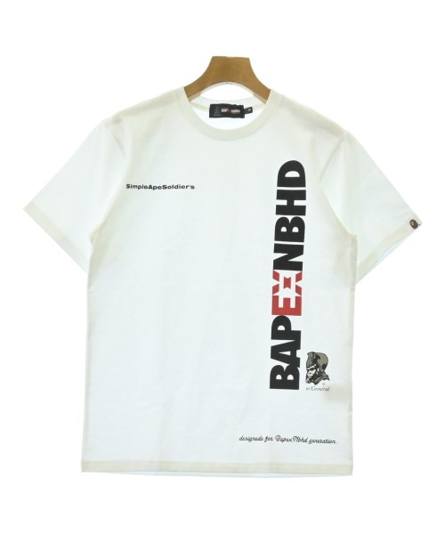 A BATHING APE アベイシングエイプ Tシャツ・カットソー メンズ S 白 【中古】【古着】