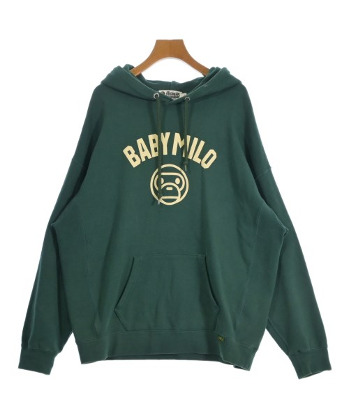 A BATHING APE アベイシングエイプパーカー レディース S 緑【中古】【古着】