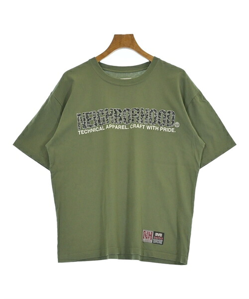 NEIGHBORHOOD ネイバーフッド Tシャツ・カットソー メンズ M カーキ 【中古】【古着】