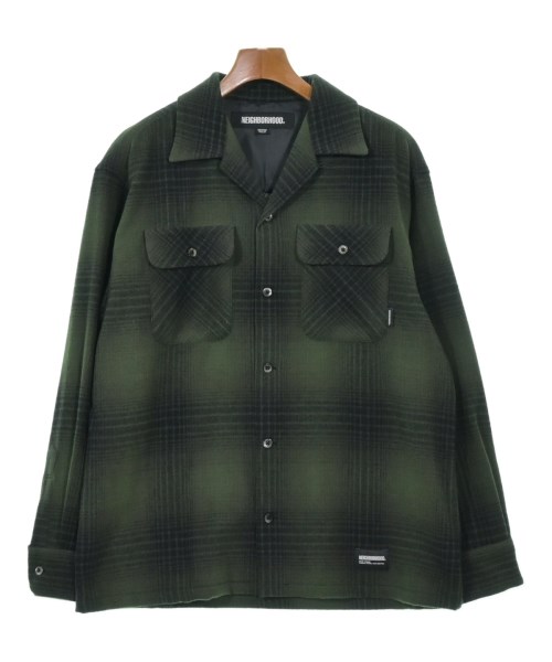 美品 NEIGHBORHOOD マスタード コットンLSシャツ WEARMASTERS by Attractions ウエアマスターズ バイ