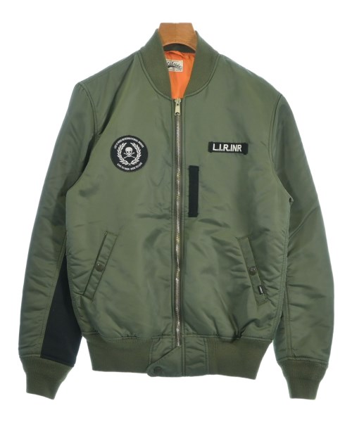 LET IT RIDE レッドイットライドミリタリーブルゾン メンズ L カーキ【中古】【古着】