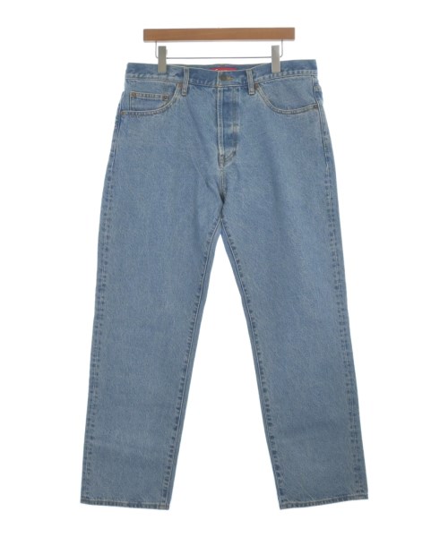 Supreme シュプリーム デニムパンツ メンズ 34(XL位) 青(デニム) 【中古】【古着】
