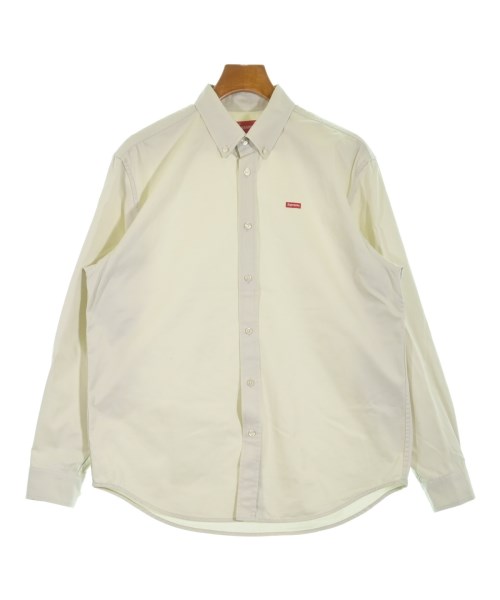Supreme シュプリームカジュアルシャツ メンズ S オフホワイト【中古】【古着】