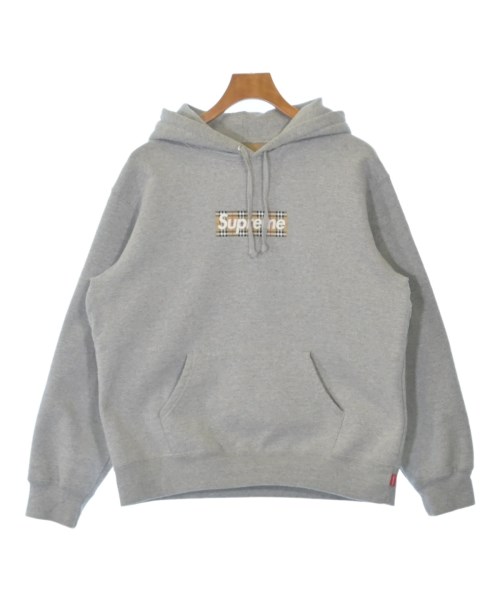 Supreme シュプリーム パーカー メンズ S グレー 【中古】【古着】