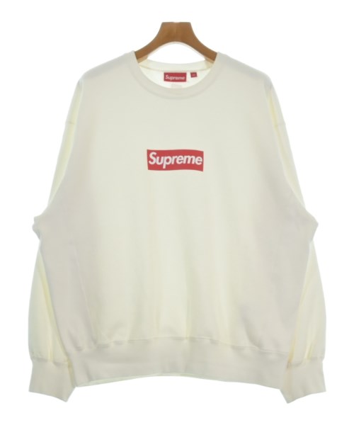 Supreme シュプリームスウェット メンズ L 白【中古】【古着】