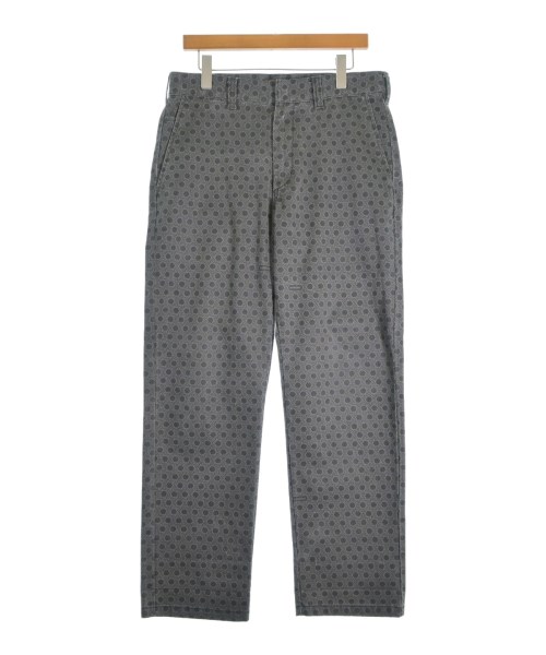 Supreme シュプリーム パンツ（その他） メンズ 32(L位) 黒xグレー(総柄) 【中古】【古着】