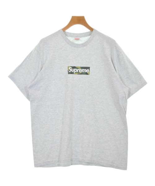 Supreme シュプリーム Tシャツ・カットソー メンズ L ライトグレー 【中古】【古着】