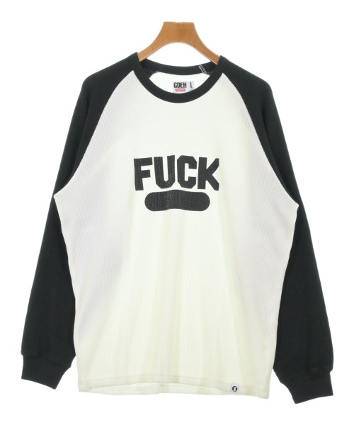 Supreme シュプリームTシャツ・カットソー メンズ L 白x黒【中古】【古着】｜RAGTAG（ブランド古着のラグタグ）