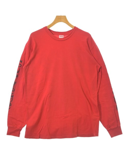 Supreme シュプリーム Tシャツ・カットソー メンズ L 赤 【中古】【古着】