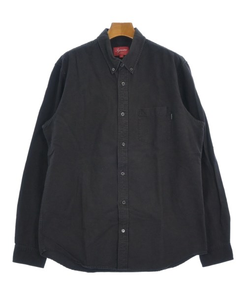 Supreme ダークグレー デニムシャツ L Supreme ダークグレー デニムシャツ