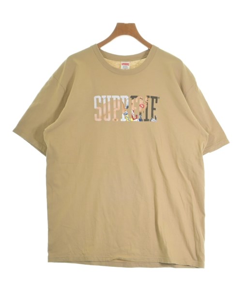 Supreme シュプリーム Tシャツ・カットソー メンズ XL ベージュ 【中古】【古着】