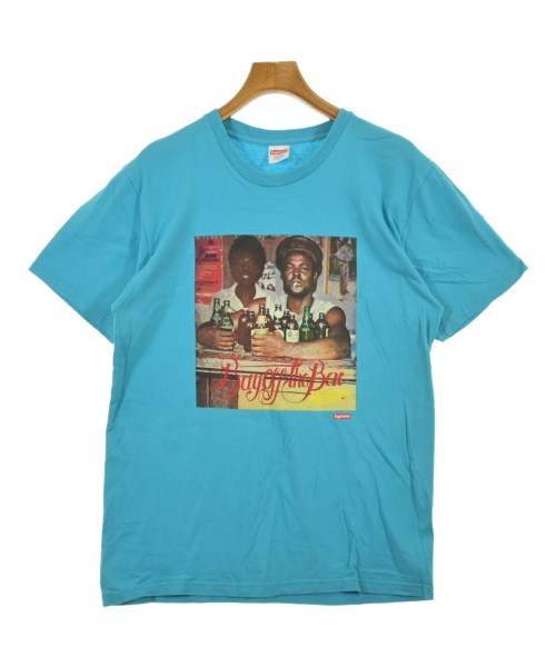 Supreme シュプリームプルオーバー・カットソー メンズ L 青緑【中古】【古着】