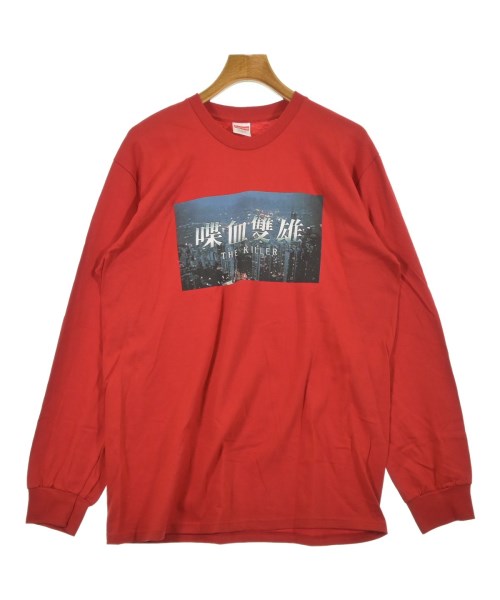 Supreme シュプリームプルオーバー・カットソー メンズ L 赤【中古】【古着】