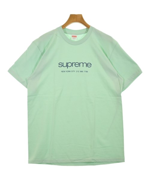 Supreme シュプリームTシャツ・カットソー メンズ L 緑【中古】【古着】