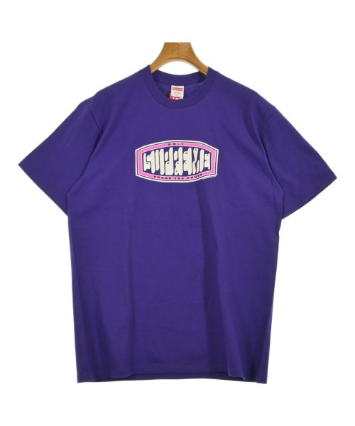 Supreme シュプリームTシャツ・カットソー メンズ L 紫【中古】【古着】
