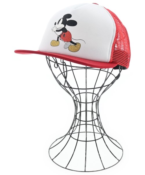 Supreme シュプリームキャップ メンズ - 赤x白【中古】【古着】|RAGTAG(ブランド古着のラグタグ)