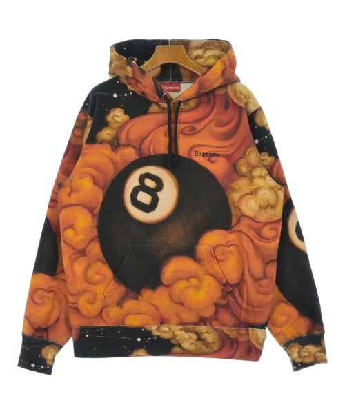 Supreme シュプリーム パーカー メンズ M 茶系xオレンジ系等 【中古】【古着】