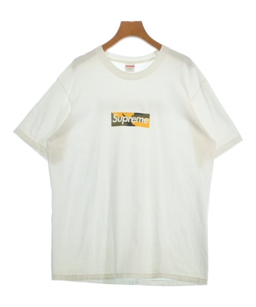 Supreme シュプリーム Tシャツ・カットソー メンズ L 白 【中古】【古着】