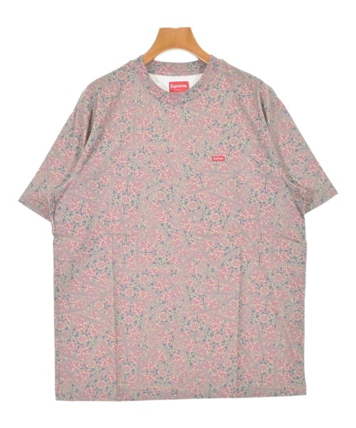 Supreme シュプリーム Tシャツ・カットソー メンズ M ピンクxベージュx紺(総柄) 【中古】【古着】 7,810円